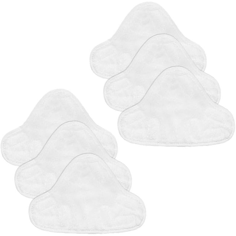 Buy now ANBOO 6 Packs Microfiber Steam Mop Replacement Washable Pads Compatible with H2O X5 at indiglob india