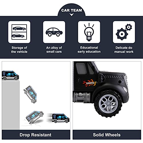 Buy now Toddler Toys for 3-4 Year Old Boys,Large Transport Cars Carrier Set Truck Toys with 12 Die cast Vehicles Truck Toys Cars,Ideal Christmas Easter Gifts Toys for Kids Age 3-7 at indiglob india