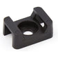 iexcell 100 Pcs Black 9 mm Cable Tie Base Saddle Type Mount Wire Holder