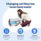 Buy now PetSafe ScoopFree Disposable Crystal Cat Litter Tray - Easy Cleaning Box - Refill Tray for Electric Litter Box - Fragrance Free - 4.3 lb Bags - 6 Pack at indiglob india