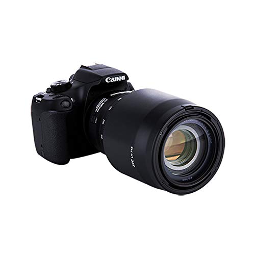 Buy now JJC Reversible Lens Hood Shade for Canon EF 70-300mm f/4-5.6 is II USM Replaces Canon Lens Hood ET-74B, with Button to Lock or Release at indiglob india