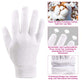 Buy now 100 Percent Cotton Gloves for Dry Hands Eczema, Selizo 10 Pairs White Cotton Gloves for Women Dry Hands Moisturizing Cosmetic Sensitive Irritated Skin Spa at indiglob india