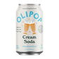 Buy now OLIPOP Prebiotic Soda Pop, Cream Soda, Prebiotics, Botanicals, Plant Fiber, 12 fl oz (4 Cans) at indiglob india