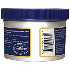 Wright's Silver Cleaner and Polish Cream - 8 Ounce - Ammonia Free - Gently Clean and Remove Tarnish Without Scratching