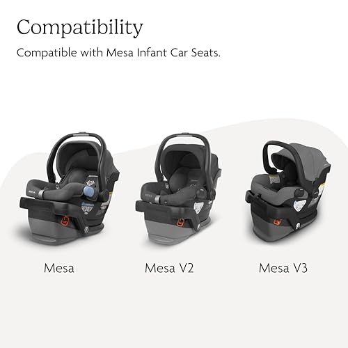 Buy now UPPAbaby Extra Mesa Car Seat Base / Compatible with Mesa, V2 & V3 Infant Car Seats / SmartSecure Installation at indiglob india