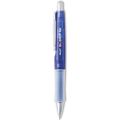 PILOT Dr. Grip Limited Refillable & Retractable Ballpoint Pen, Medium Point, Blue Ink, Single Pen (36101)- Ideal for School, Journaling & Office Writing