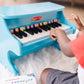 Buy now Melissa & Doug Learn-to-Play Piano with 25 Keys and Color-Coded Songbook - Blue at indiglob india