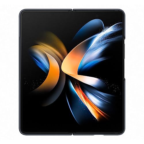 Buy now Samsung Galaxy Z Fold4 Official Slim Standing Cover Black at indiglob india