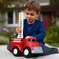 Buy now Green Toys Fire Truck - BPA , Phthalates Free Imaginative Play Toy for Improving Fine , Gross Motor Skills. for Kids,Red at indiglob india