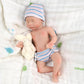 Buy now BABESIDE Miniature Reborn Baby Dolls Aurora - 6-in Full Platinum Silicone Reborn Baby Girl Realistic-Newborn Baby Doll Mini Sleeping Girl Real Life Baby Dolls with Feeding Kit & Gift Box at indiglob india