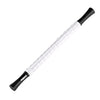 Muscle Roller Massage Roller Stick- Deep Tissue Fascia Blaster for Myofascial Pain Relief, Lymphatic Drainage & Body Sculpting, Handheld Physical Therapy & Recovery Tool (Black White-24 inch) - Black White / 24 Inch