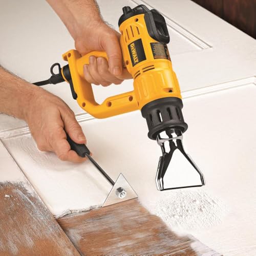 Buy now DEWALT Heat Gun with LCD Display & Hard Case/Accessory Kit (D26960K), Yellow at indiglob india