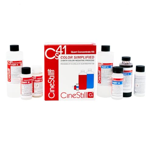 Buy now C-41 Color Negative Film Liquid Developing Kit by CineStill (Makes 32 oz) at indiglob india