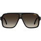 Carrera CARRERA 1030/S 807 Black CARRERA 1030/S Rectangle Sunglasses Lens Categ, 62mm