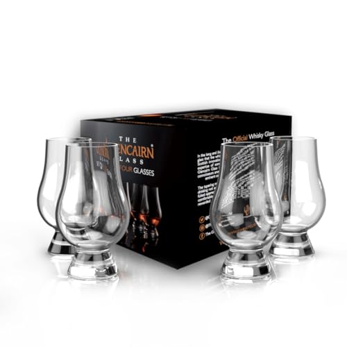 Buy now GLENCAIRN Whiskey Glass, Gift Set of 4 in 4 Pack at indiglob india