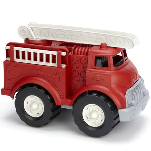 Buy now Green Toys Fire Truck - BPA , Phthalates Free Imaginative Play Toy for Improving Fine , Gross Motor Skills. for Kids,Red at indiglob india