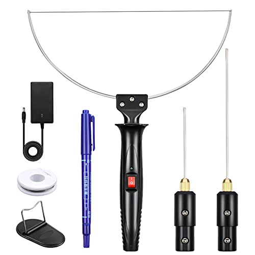Buy now GOCHANGE 3 in 1 Foam Cutter Electric Styrofoam Cutting Tool, 100-240V / 18W Hot Knife Cutting Tool Foam with Electronic Adaptor for Small Cutting Project, DIY Craft, Foam Carving at indiglob india