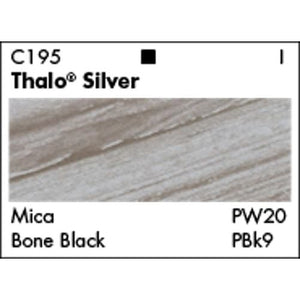 Grumbacher Academy Acrylic Paint, Gloss, 90ml/3 oz Metal Tube, Thalo Silver