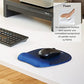 Buy now Fellowes Memory Foam Mouse Pad/Wrist Support - Sapphire at indiglob india