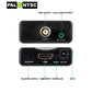 Buy now HDMI to BNC Converter Adapter - HD Digital Video in Female BNC Coax Connector Composite Box w/ 3.5mm Audio Out for DVD DVR Security Camera CVR CCTV Image Coaxial Analog CVBS Signal Monitor TV at indiglob india