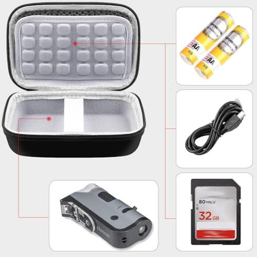 Buy now Microscope Case Compatible with Carson MicroFlip 100x-250x/ for Carson MicroBrite Plus 60x-120x LED Lighted Pocket Microscope, Portable Handheld Microscopes Storage Holder Box -Black (Case Only) at indiglob india