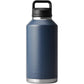 YETI Rambler 64 oz Bottle, Vacuum Insulated, Stainless Steel with Chug Cap, Navy