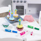 Buy now Melissa & Doug Bake & Decorate Wooden Cupcake Kit, with Play Food, Toppings & Play Kitchen Accessories, Preschool Learning Toys for Girls & Boys 3+ at indiglob india