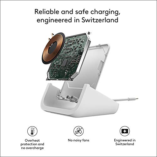 Buy now Logitech Powered Wireless Charging Stand for iPhone 8, 8 Plus, X, XS, XS Max and XR at indiglob india