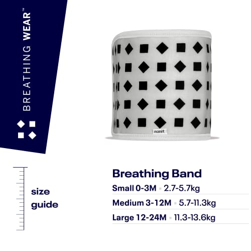 Buy now Nanit Breathing Wear Band - 100% Cotton, Works with Nanit Pro Baby Monitor to Track Breathing Motion Sensor-Free at indiglob india