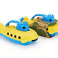 Buy now Green Toys Submarine - BPA, Phthalate Free Blue Watercraft with Spinning Rear Propeller Made from Recycled Materials. Safe Toys for Toddlers at indiglob india