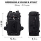 KAKA Travel Backpack, Carry On Backpack Durable Convertible Duffle Bag Fit for 15.6 Inch Laptop for Men and Women(Medium 35L)