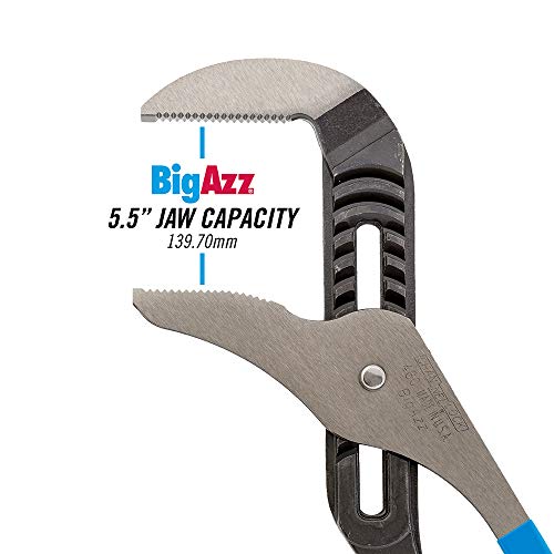 Buy now Channellock Tongue and Groove Pliers 480 BIGAZZ - Straight Jaw, 90° Teeth, Forged Steel - 20.25 in, 5.5 in Jaw at indiglob india