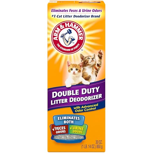 Buy now Arm & Hammer 40015029: Litter Deodorizer Double Duty 30 Oz at indiglob india