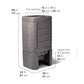 Buy now Step2 Lakewood Rain Barrel with Stand, Outdoor Water Conservation Container, Holds 60 Gallons, Brown at indiglob india