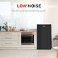 Buy now Honeywell Compact Upright Freezer, 3 Cubic Feet, Single Door Upright Freezer with Reversible Door, for Home, Dorms, Apartment, Office- Black at indiglob india