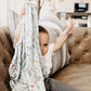 Buy now Copper Pearl Large Premium Knit Baby Swaddle Receiving Blanket Trout at indiglob india