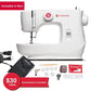 Buy now SINGER MX60 Lightweight & Portable Sewing Machine with Accessory Kit & Foot Pedal | 57 Stitch Applications, LED Light & 4-step Buttonhole | Great for Crafts & Mending at indiglob india