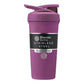 Buy now BlenderBottle Strada Shaker Cup Insulated Stainless Steel Water Bottle with Wire Whisk, 24-Ounce, Black Flip Plum at indiglob india