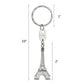 Buy now baotongle 15pcs Eiffel Tower Keyring, Paris Eiffel Tower Keychains 3-D Key Ring French Souvenirs Retro Adornment Cute Lovely Decorative Metal Craft Art Statue Model for Table Decor Gifts Silver at indiglob india