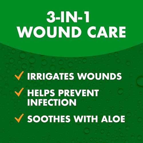 Buy now ARM & HAMMER Simply Saline Wound Care 3-in-1, Antiseptic First Aid Spray with Aloe to Help Prevent Infection, Sting-Free Saline for Wound Irrigation and Cleaning, Soothe Wounds with Aloe, 7.4 oz, 2pk at indiglob india