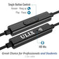 Buy now UliX Rider Wired Earbuds in-Ear Headphones, Earphones with Microphone, 5 Years Warranty, with Anti-Tangle Cable, Ear Buds for iPhone, iPad, Samsung, School Students, Kids, Women, Small Ears at indiglob india