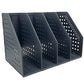 Buy now Sutekus Collapsible File Holder Desk Organizer File Folder Holder Organizer for Desk Office Home Organization, 4 Compartments (Black) at indiglob india