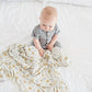 Buy now Copper Pearl Large Premium Knit Baby Swaddle Receiving Blanket Chip at indiglob india