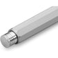 Kaweco SKETCH UP Clutch Pencil 5.6 mm 5B Satin Chrome with Lead Refill I Pencil 10.5 cm