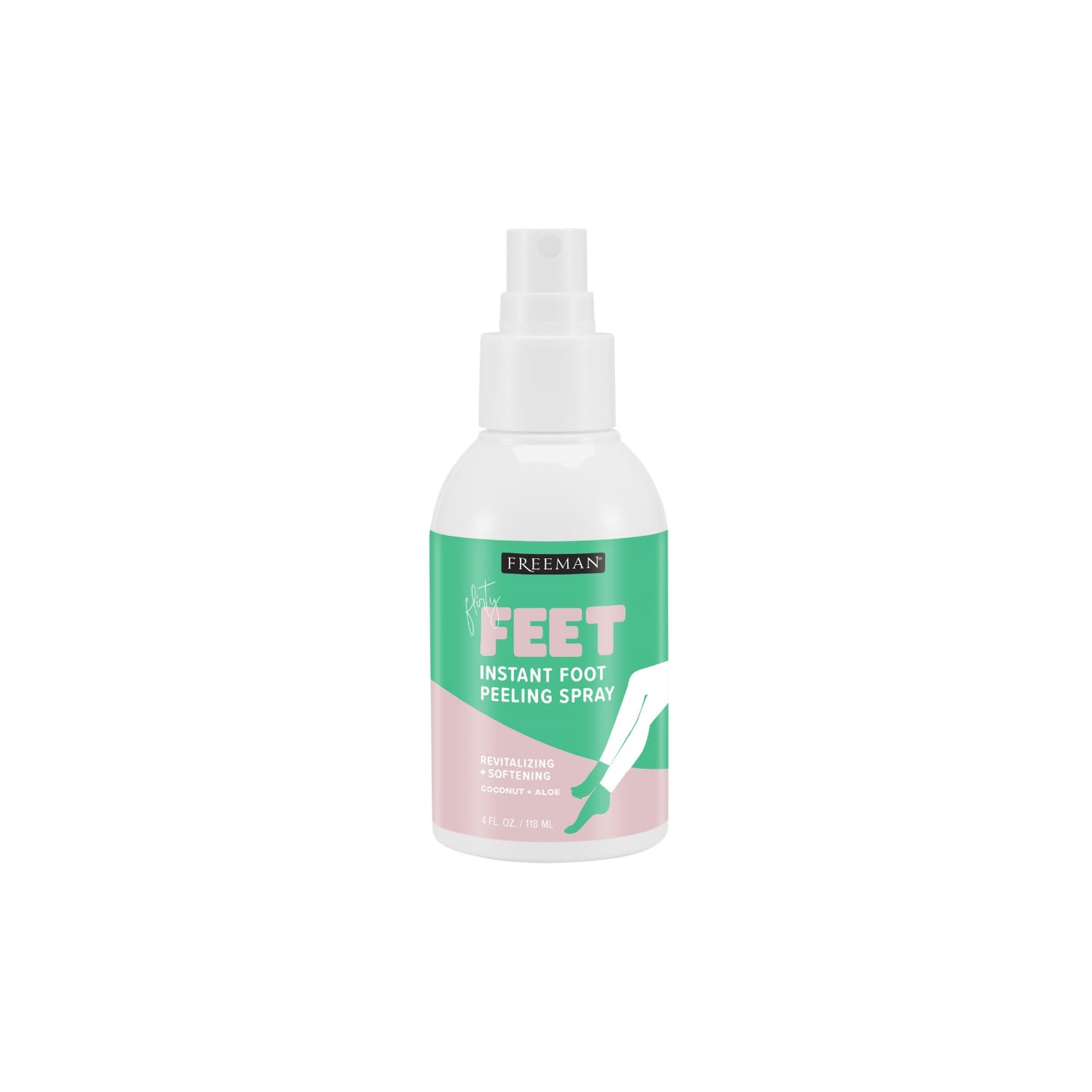 Buy now Freeman Flirty Feet Instant Foot Peeling Spray, Exfoliating Foot Mask For Summer, Moisturizing & Smooth Dry, Cracked Heels, Remove Dead Skin Quickly, Cruelty-Free & Vegan, 4 fl.oz./ 118 ml Bottle 4 Fl Oz (Pack of 1) Foot Peel Spray, 1 Count at indiglob india