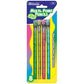 BAZIC Transparent Push-A-Point Pencil, Assorted, 10 Per Pack (747-24P)