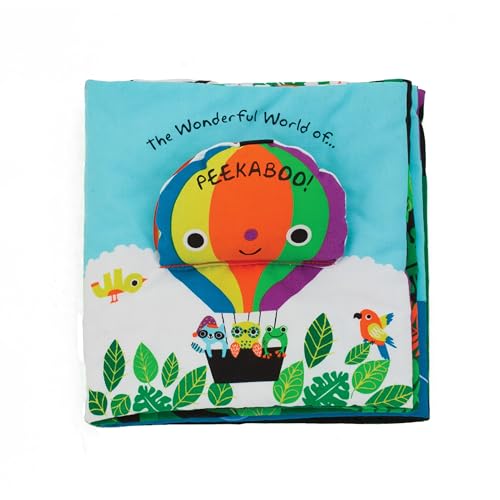 Buy now Melissa & Doug Soft Activity Baby Book - The Wonderful World of Peekaboo! Lift The Flap Busy Book for Toddlers, Sensory Toys for Babies and Toddlers at indiglob india