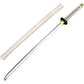damdos Halloween Prop 40" Katanoa Weapon Cosplay Sword Roronoa Zoro PU Rubber Samourai Swords Birthdays Gifts(White)