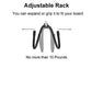 Buy now YYST Skateboard Wall Mount Skateboard Wall Hanger Storage Rack Flexible Hanger - Fit Cruiser Boards, Skateboards, Penny Boards, Longboards,etc- W Style - No Board -2/PK at indiglob india