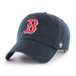 Buy now MLB Boston Red Sox Men's '47 Brand Home Clean Up Cap, Navy, One-Size (For Adults) at indiglob india